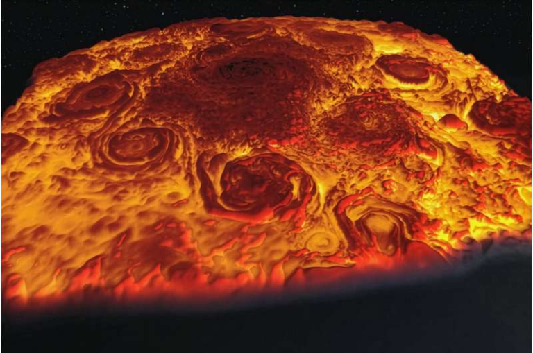 Polar Weather on Jupiter and Saturn Is Revealing Clues About What Lies Deep Inside These Giant Planets