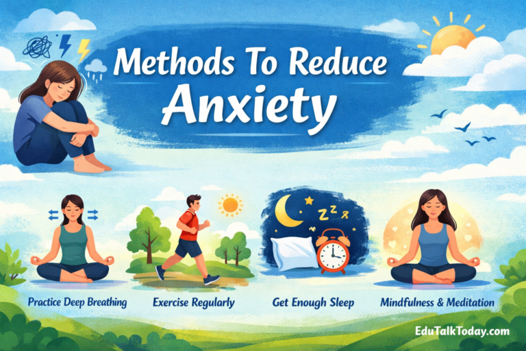 5 Methods To Reduce Anxiety