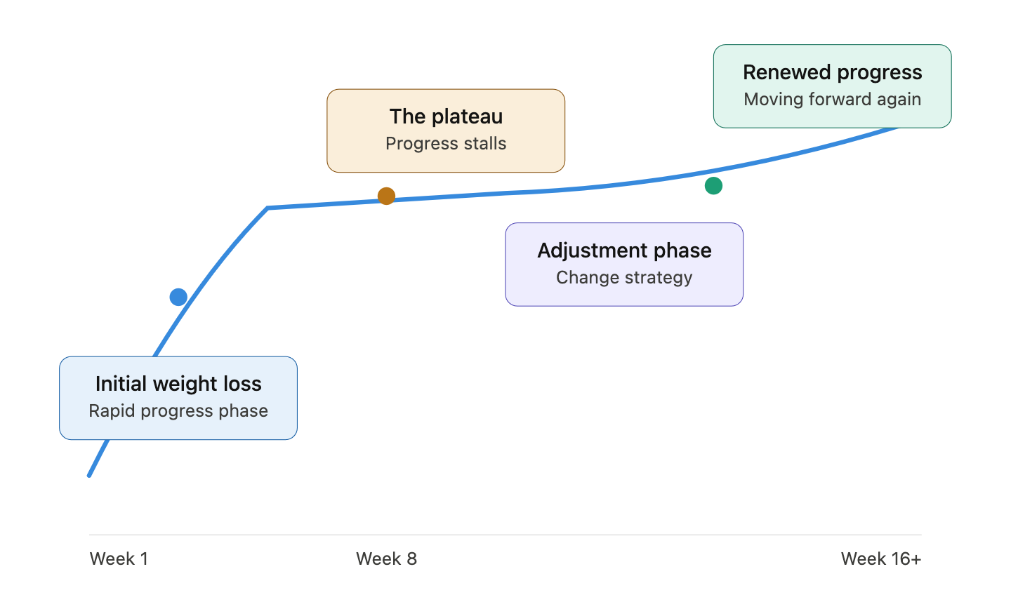 Weight Loss Plateaus and How to Break Through Them Weight Loss Plateaus and How to Break Through Them