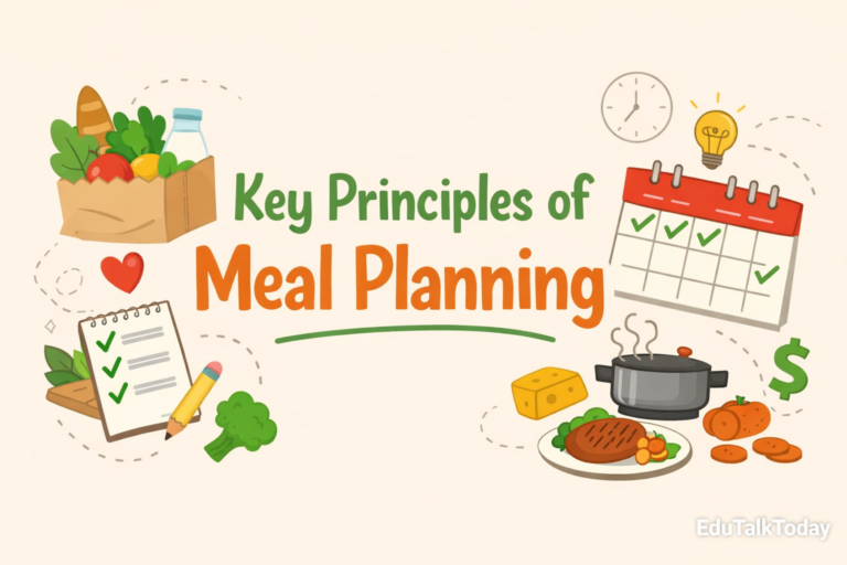 Key Principles of Meal Planning
