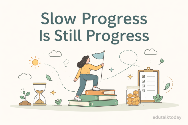 Slow Progress Is Still Progress
