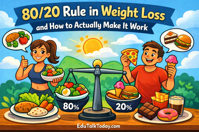 80/20 Rule in Weight Loss and How to Actually Make It Work
