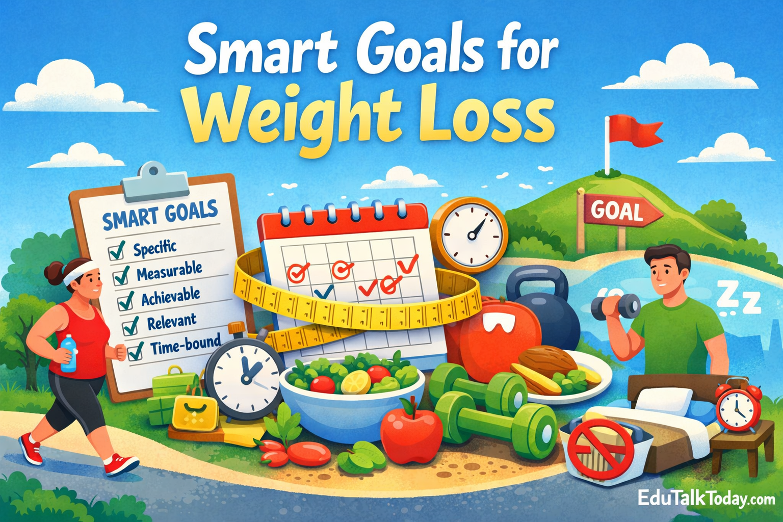 Smart Goals for Weight Loss - EduTalkToday