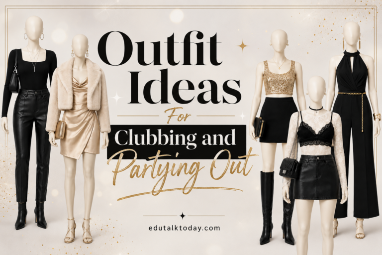Outfit Ideas For Clubbing and Partying Out