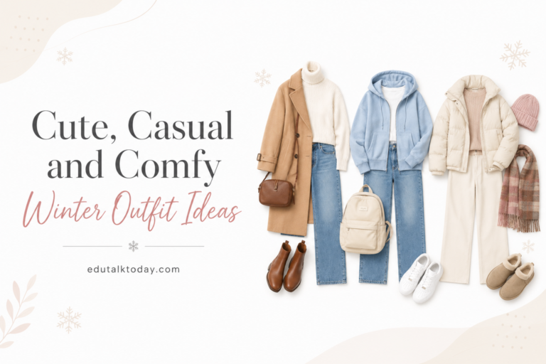 Cute, Casual and Comfy Winter Outfit Ideas