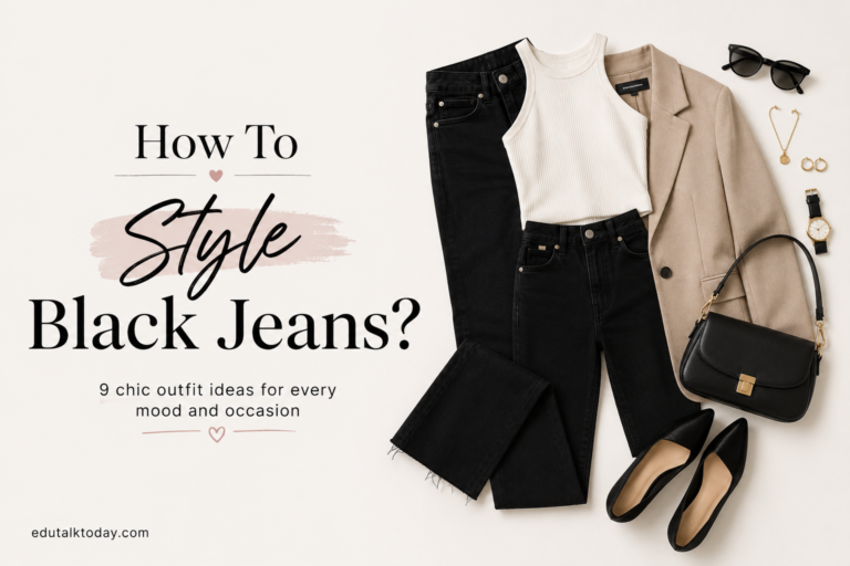 How To Style Black Jeans?