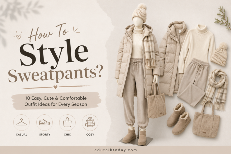 How To Style Sweatpants?