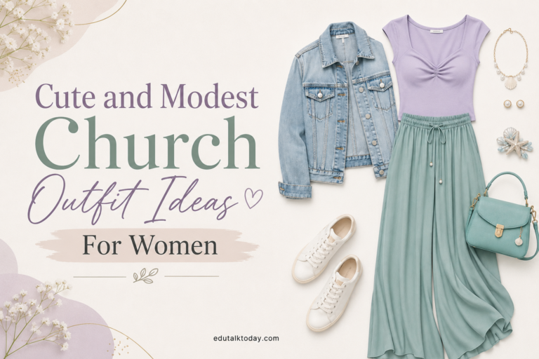 Cute and Modest Church Outfit Ideas For Women