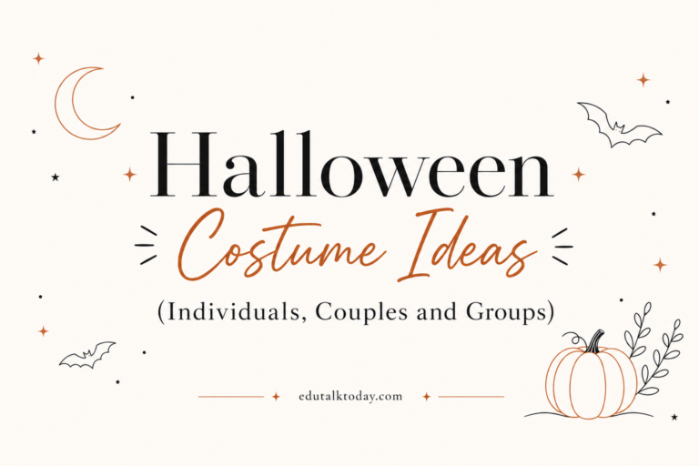 Halloween Costume Ideas (Individuals, Couples and Groups)
